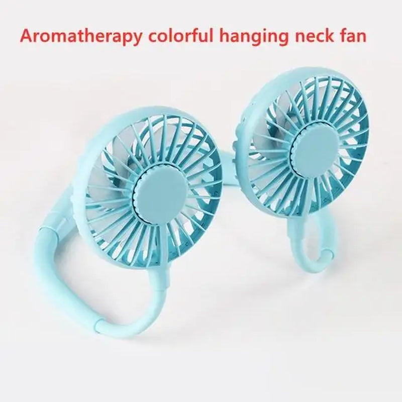 CoolBreeze Neck Fan™ Beat the Heat Anywhere!